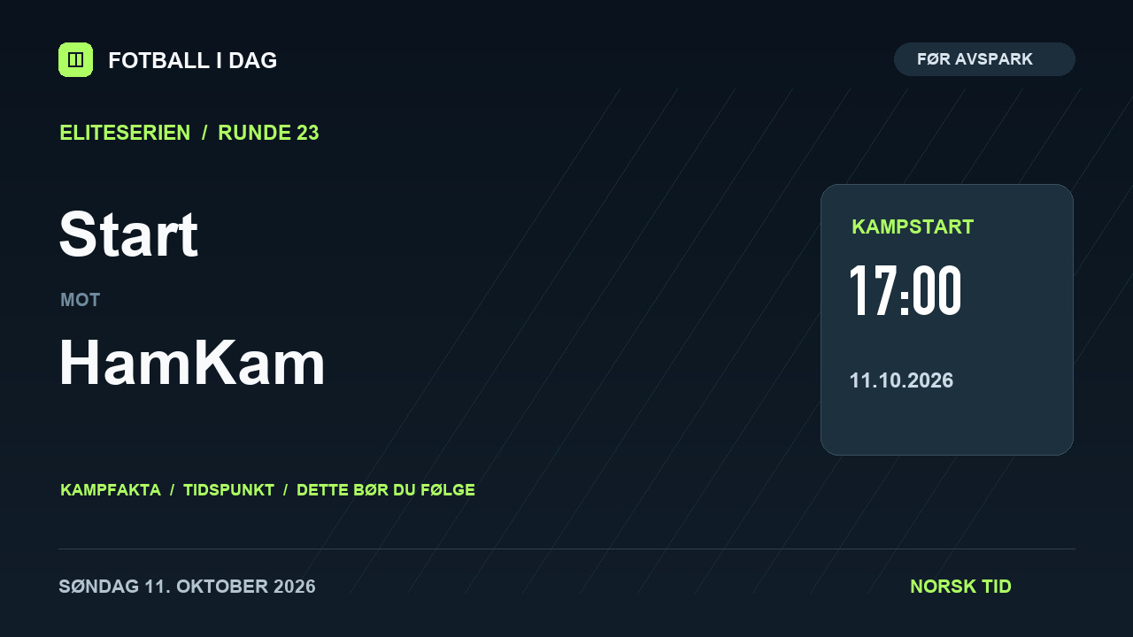 Start – HamKam – kampvideo
